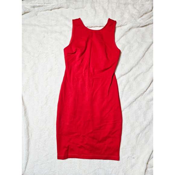 Lulu's | Red Backless Dress - Picture 5 of 8